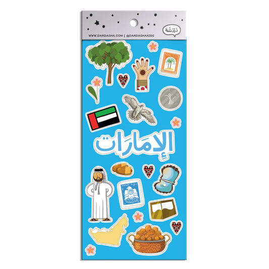 Emirates Waterproof Sticker Pack