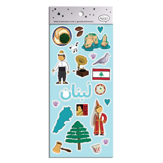 Lebanon Waterproof Sticker Pack