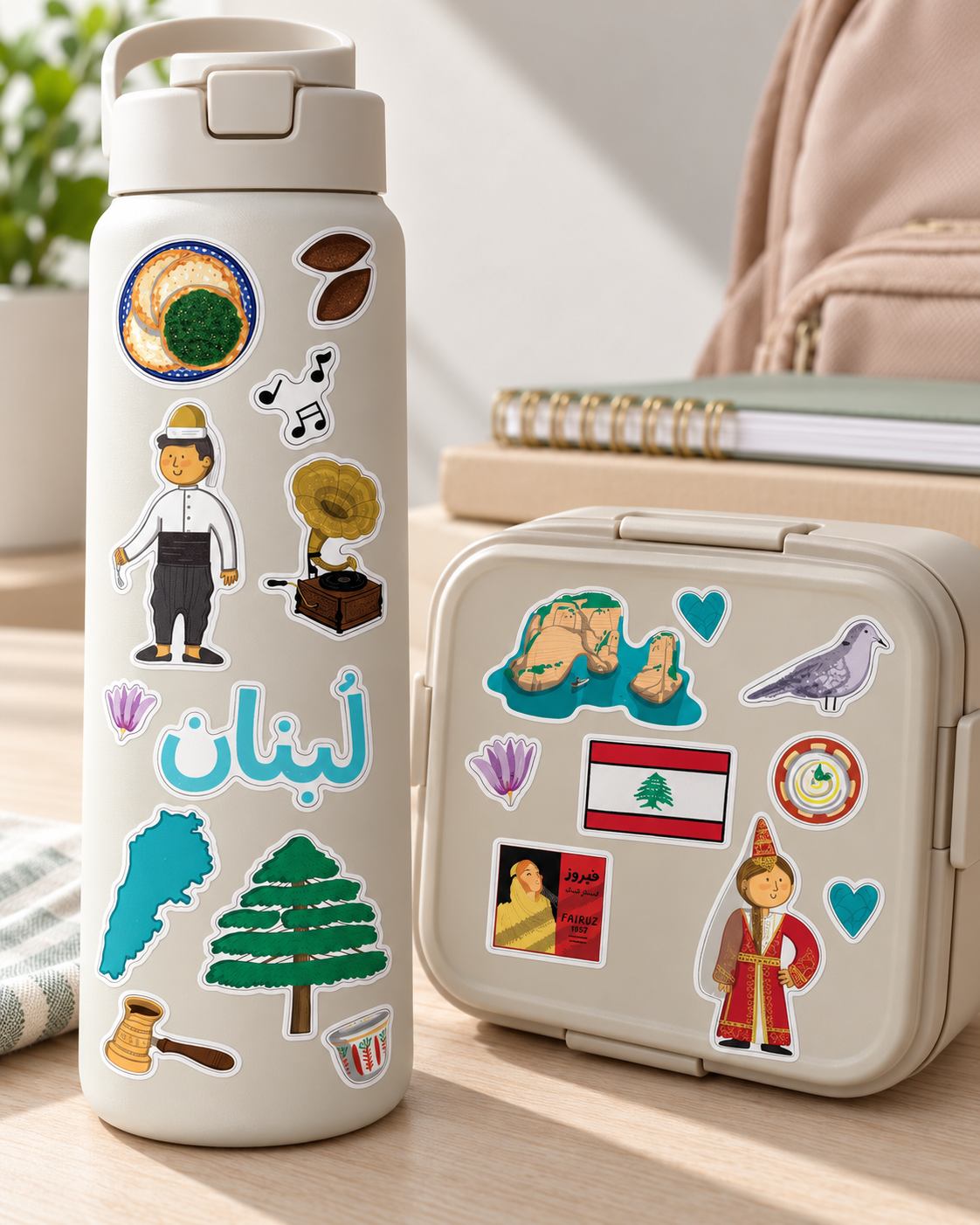 Lebanon Waterproof Sticker Pack