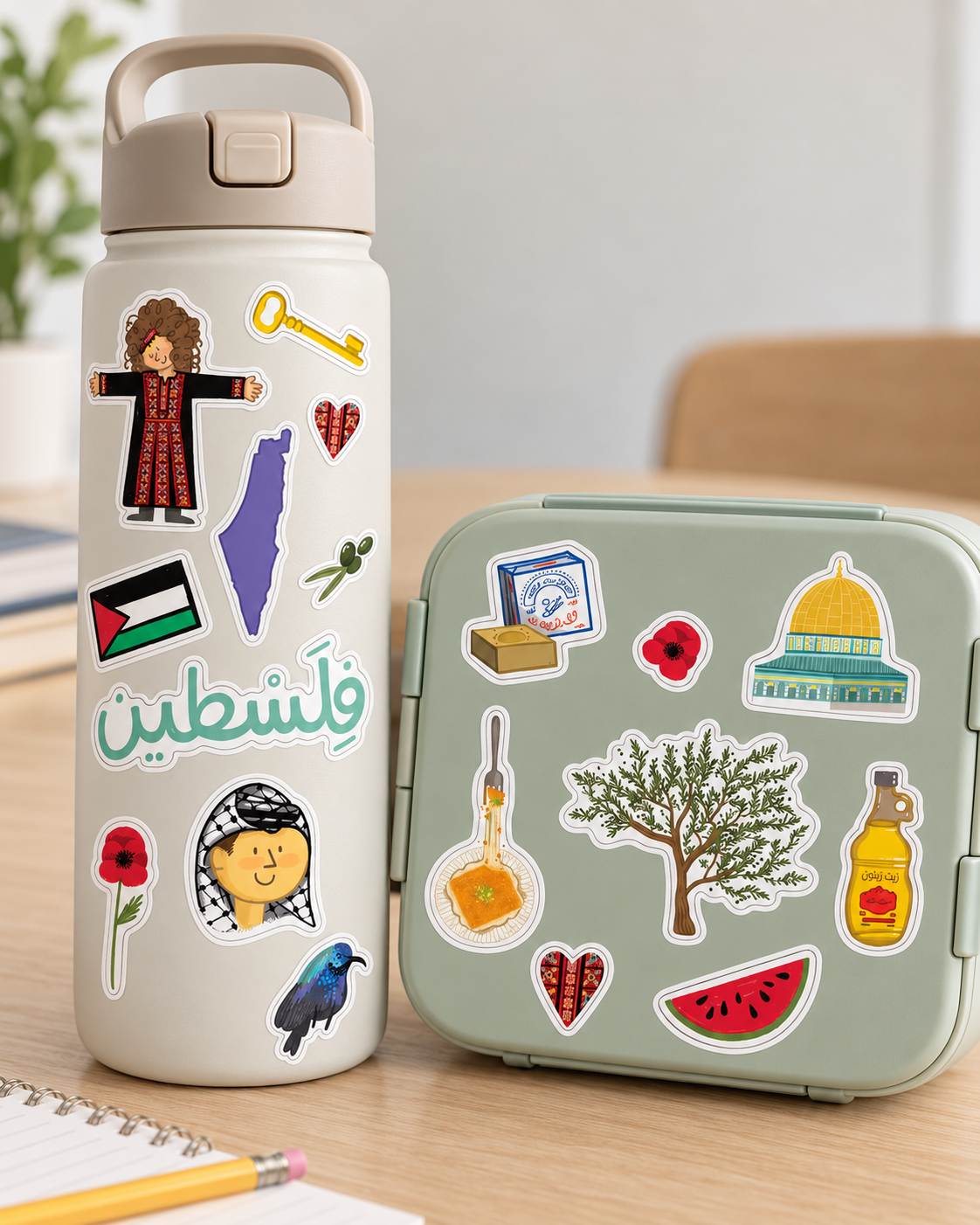 Palestine Waterproof Sticker Pack